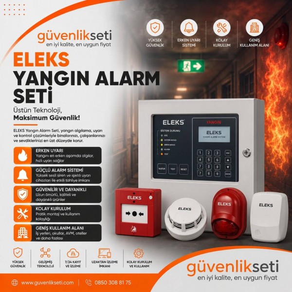 Eleks Yangın Alarm Setleri